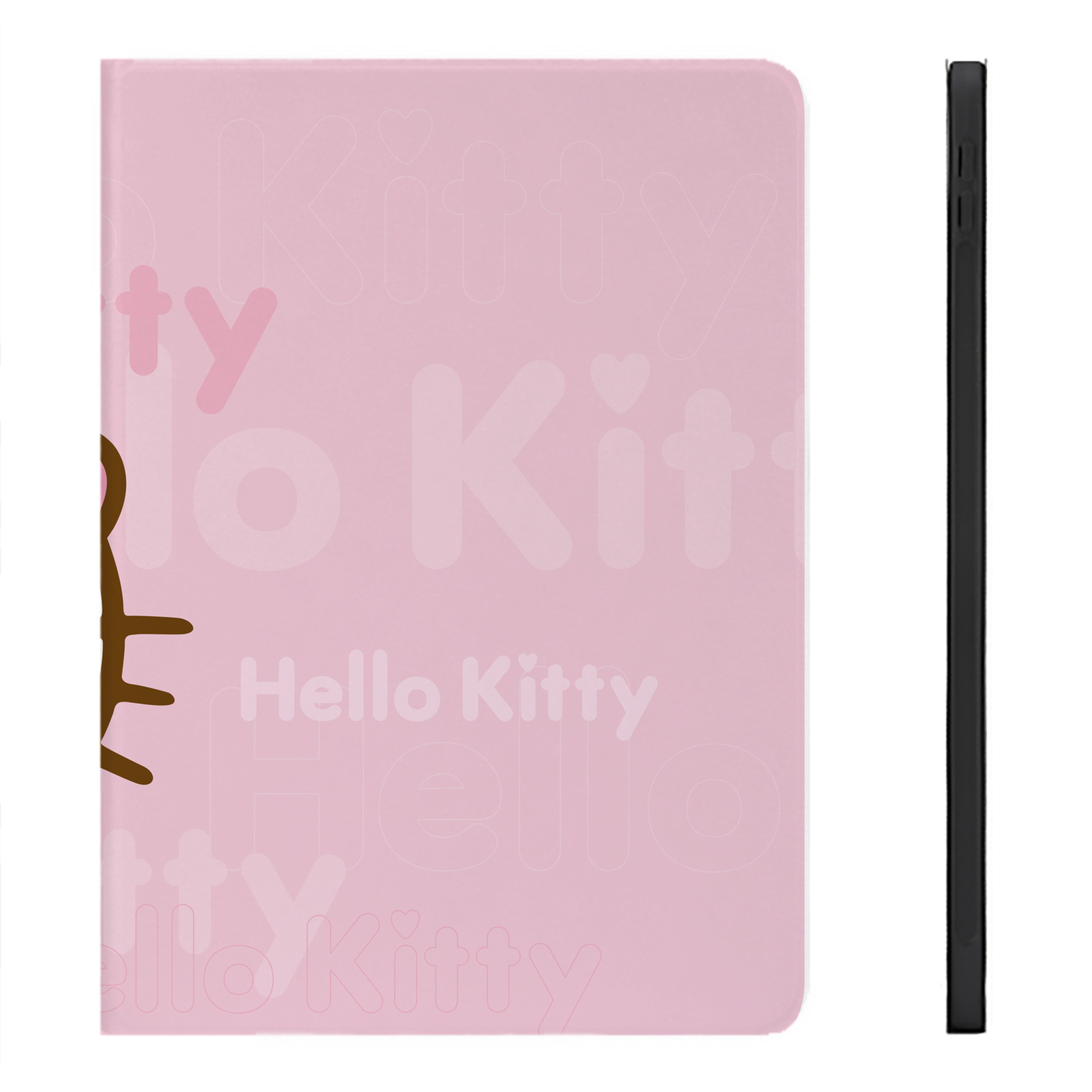 （画像用） Hello Kitty ハローキティ IPadケース ペンホルダー付き ブックスタイルデザイン